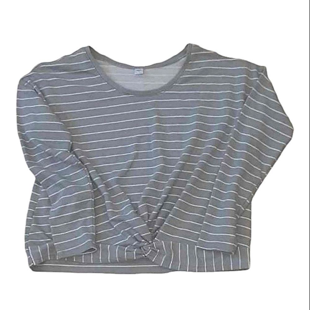 Old Navy Sweatshirt With Faux Knotted Front Ladies Size Medium